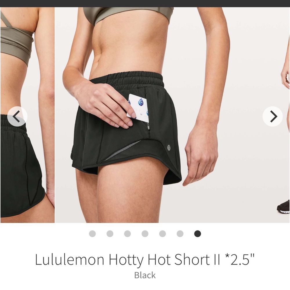 Lululemon Hotty Hot Short II *2.5"